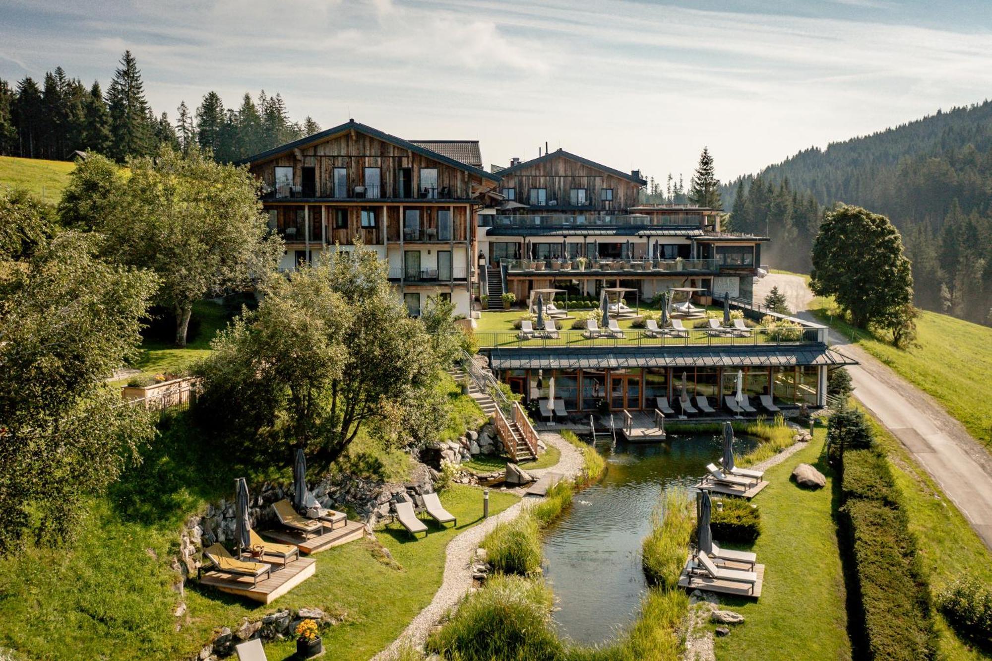 Naturhotel Edelweiss Wagrain Eksteriør bilde